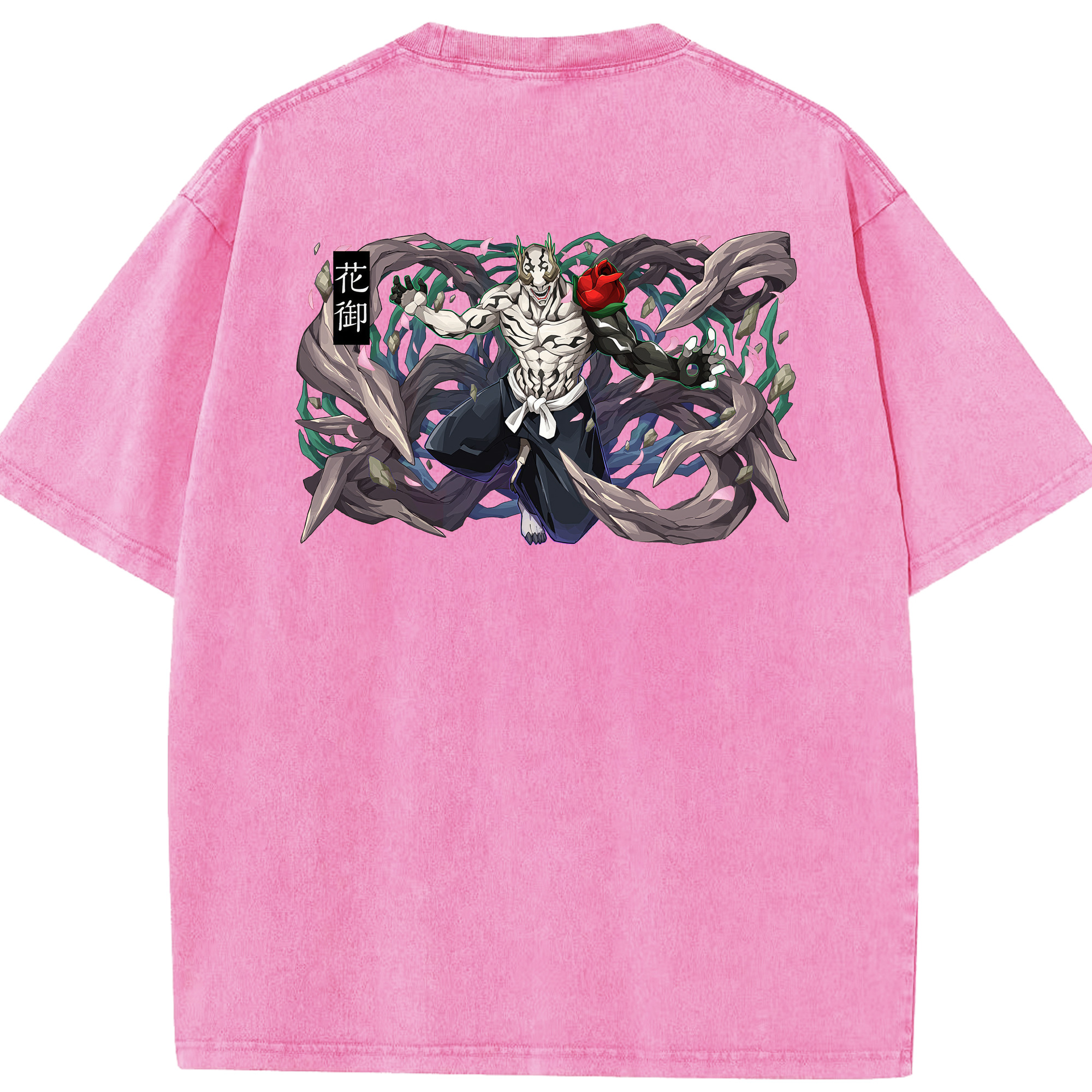 （画像用） 呪術廻戦 Jujutsu Kaisen 綿100% ヴィンテージ風 半袖Tシャツ（背面プリント）